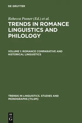 Green / Posner |  Romance Comparative and Historical Linguistics | Buch |  Sack Fachmedien