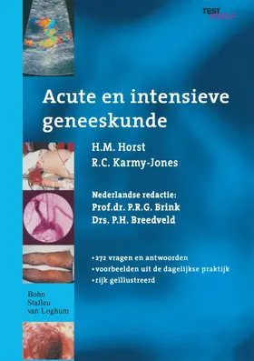 Brink / van der Horst / Karmy-Jones |  Acute en intensieve geneeskunde | Buch |  Sack Fachmedien