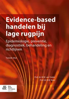 Koes / van Tulder |  Evidence-based handelen bij lage rugpijn | Buch |  Sack Fachmedien