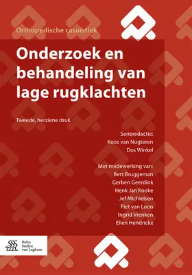 van Nugteren / Winkel / Bruggeman |  Onderzoek en behandeling van lage rugklachten | eBook | Sack Fachmedien