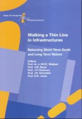 Weijnen / Bauer / Chamoux |  Walking a Thin Line in Infrastructures | Buch |  Sack Fachmedien