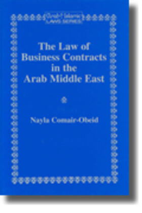 Saleh |  The Law of Business Contracts in the Arab Middle East | Buch |  Sack Fachmedien