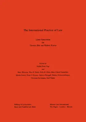Vogt |  The International Practice of Law | Buch |  Sack Fachmedien