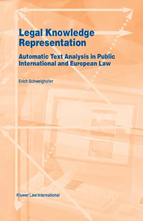 Schweighofer |  Legal Knowledge Representation, Automatic Text Analysis in Public | Buch |  Sack Fachmedien