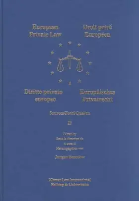 Basedow |  European Private Law, Sources, II | Buch |  Sack Fachmedien