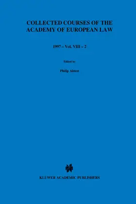 Academy of European Law Staff | Collected Courses of the Academy of European Law 1997 Vol. VIII - 2 | Buch | 978-90-411-1525-6 | sack.de