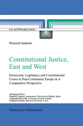 Sadurski |  Constitutional Justice, East and West | Buch |  Sack Fachmedien