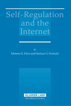 Price / Verhulst |  Self-Regulation and the Internet | Buch |  Sack Fachmedien