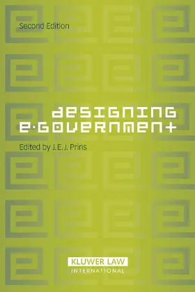 Prins |  Designing E-Government | Buch |  Sack Fachmedien