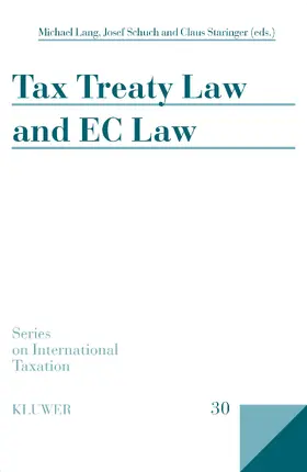 Lang / Schuch / Staringer |  Tax Treaty Law and EC Law | Buch |  Sack Fachmedien