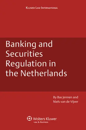 Jennen / Vijver |  Banking and Securities Regulation in the Netherlands | Buch |  Sack Fachmedien