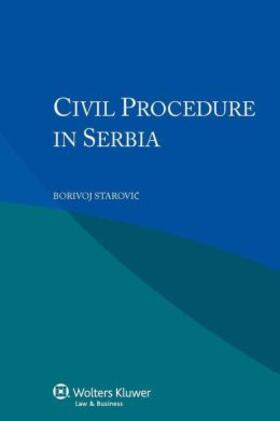 Starovic |  Civil Procedure in Serbia | Buch |  Sack Fachmedien