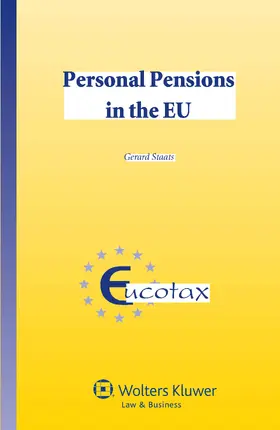 Staats |  Personal Pensions in the EU | Buch |  Sack Fachmedien