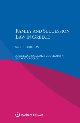 Androulidakis-Dimitriadis / Poulou |  Family and Succession Law in Greece | Buch |  Sack Fachmedien