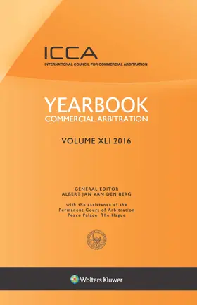 van den Berg |  YEARBK COMMERCIAL ARBITRATION | Buch |  Sack Fachmedien
