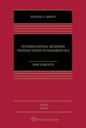 Brand | International Business Transactions Fundamentals, Documents | Buch | 978-90-411-9107-6 | sack.de