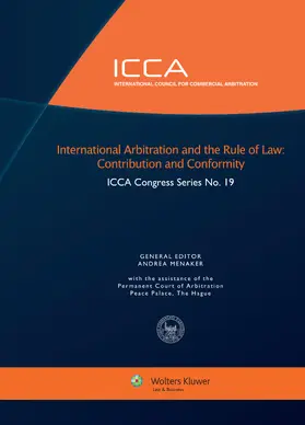 Menaker | International Arbitration and the Rule of Law: Contribution and Conformity | Buch | 978-90-411-9445-9 | sack.de