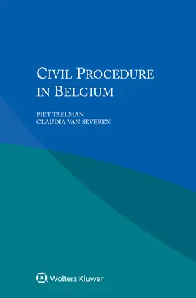 Taelman / Severen | Civil Procedure in Belgium | Buch | 978-90-411-9580-7 | sack.de