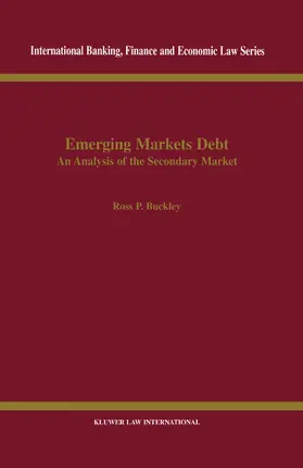 Buckley |  Emerging Markets Debt: An Analysis of the Secondary Market | Buch |  Sack Fachmedien