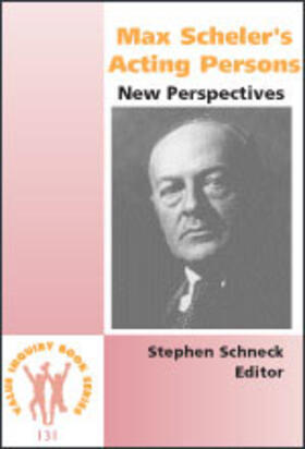  Max Scheler's Acting Persons | Buch |  Sack Fachmedien