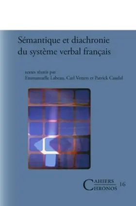  Sémantique Et Diachronie Du Système Verbal Français | Buch |  Sack Fachmedien