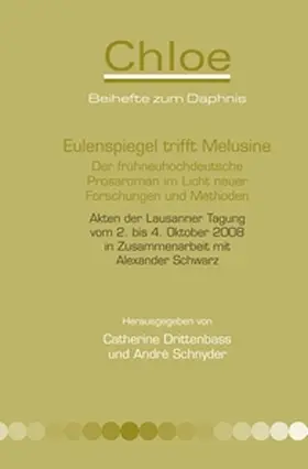 Drittenbass / Schnyder |  Eulenspiegel trifft Melusine | Buch |  Sack Fachmedien