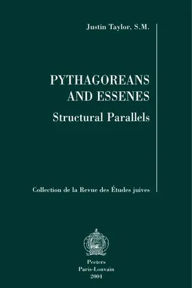 Taylor |  Pythagoreans and Essenes: Structural Parallels | Buch |  Sack Fachmedien