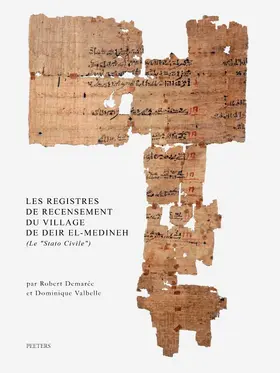 Demaree / Valbelle |  Les Registres de Recensement Du Village de Deir El-Medineh (Le Stato Civile) | Buch |  Sack Fachmedien