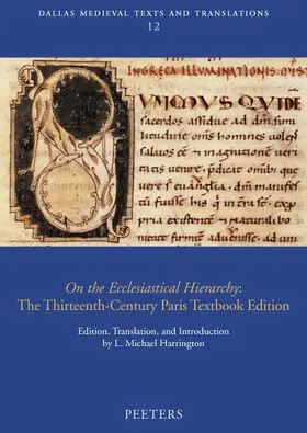 Harrington |  On the Ecclesiastical Hierarchy: The Thirteenth-Century Paris Textbook Edition | Buch |  Sack Fachmedien