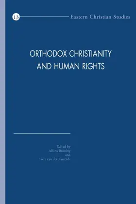 Bruning / Brüning / van der Zweerde |  Orthodox Christianity and Human Rights | Buch |  Sack Fachmedien