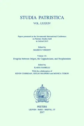 Corrigan / Vinzent / Maspero |  Studia Patristica. Vol. LXXXIV - Papers Presented at the Seventeenth International Conference on Patristic Studies Held in Oxford 2015: Volume 10: Eva | Buch |  Sack Fachmedien