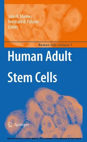 Masters / Palsson |  Human Adult Stem Cells | eBook | Sack Fachmedien