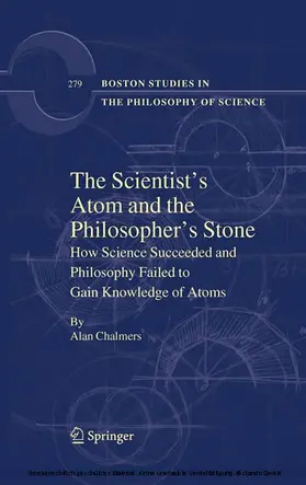 Chalmers |  The Scientist's Atom and the Philosopher's Stone | eBook | Sack Fachmedien