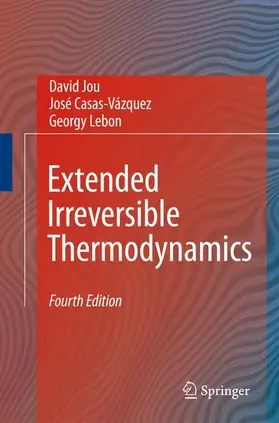 Jou / Lebon / Casas-Vázquez |  Extended Irreversible Thermodynamics | Buch |  Sack Fachmedien