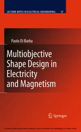 Di Barba |  Multiobjective Shape Design in Electricity and Magnetism | eBook | Sack Fachmedien