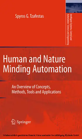 Tzafestas | Human and Nature Minding Automation | E-Book | sack.de