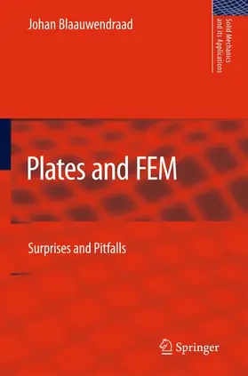 Blaauwendraad |  Plates and FEM | Buch |  Sack Fachmedien