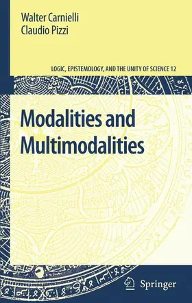 Carnielli / Pizzi |  Modalities and Multimodalities | Buch |  Sack Fachmedien