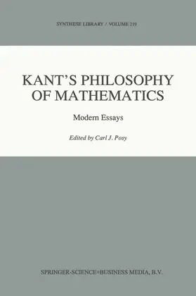 Posy |  Kant's Philosophy of Mathematics | Buch |  Sack Fachmedien