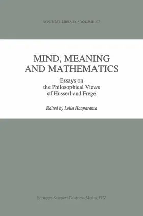 Haaparanta |  Mind, Meaning and Mathematics | Buch |  Sack Fachmedien