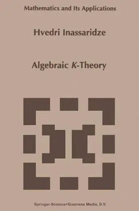 Inassaridze | Algebraic K-Theory | Buch | 978-90-481-4479-2 | sack.de