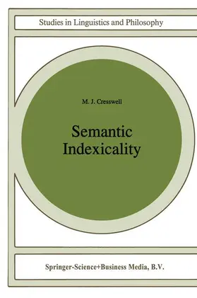Cresswell |  Semantic Indexicality | Buch |  Sack Fachmedien