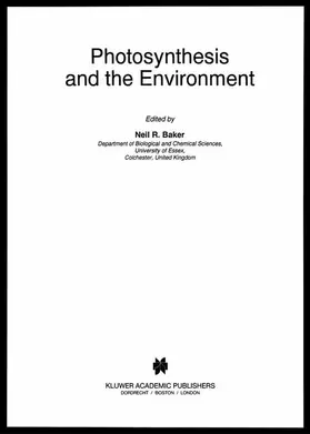 Baker |  Photosynthesis and the Environment | Buch |  Sack Fachmedien