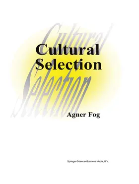 Fog | Cultural Selection | Buch | 978-90-481-5173-8 | www2.sack.de