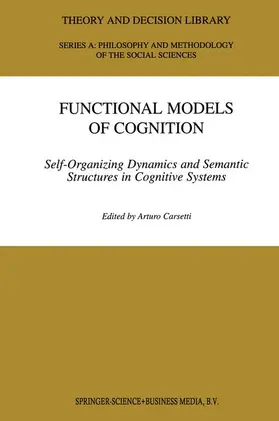 Carsetti |  Functional Models of Cognition | Buch |  Sack Fachmedien