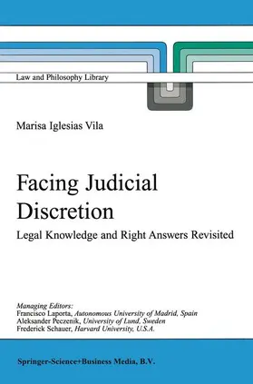Iglesias Vila |  Facing Judicial Discretion | Buch |  Sack Fachmedien