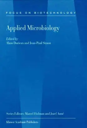 Durieux / Simon |  Applied Microbiology | Buch |  Sack Fachmedien