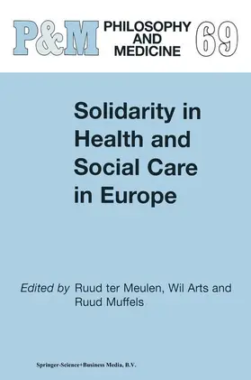 Arts / Muffels |  Solidarity in Health and Social Care in Europe | Buch |  Sack Fachmedien