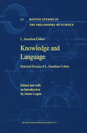 Cohen / Logue |  Knowledge and Language | Buch |  Sack Fachmedien