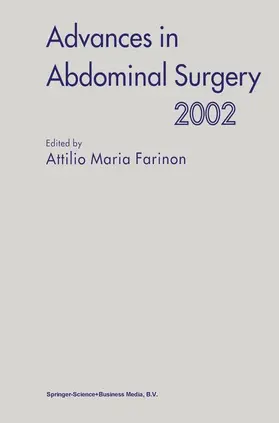 Farinon |  Advances in Abdominal Surgery 2002 | Buch |  Sack Fachmedien